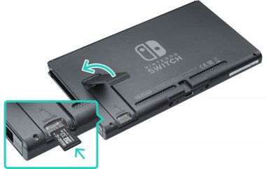 Riparazione Nintendo Switch con slot memoria micro SD rotto